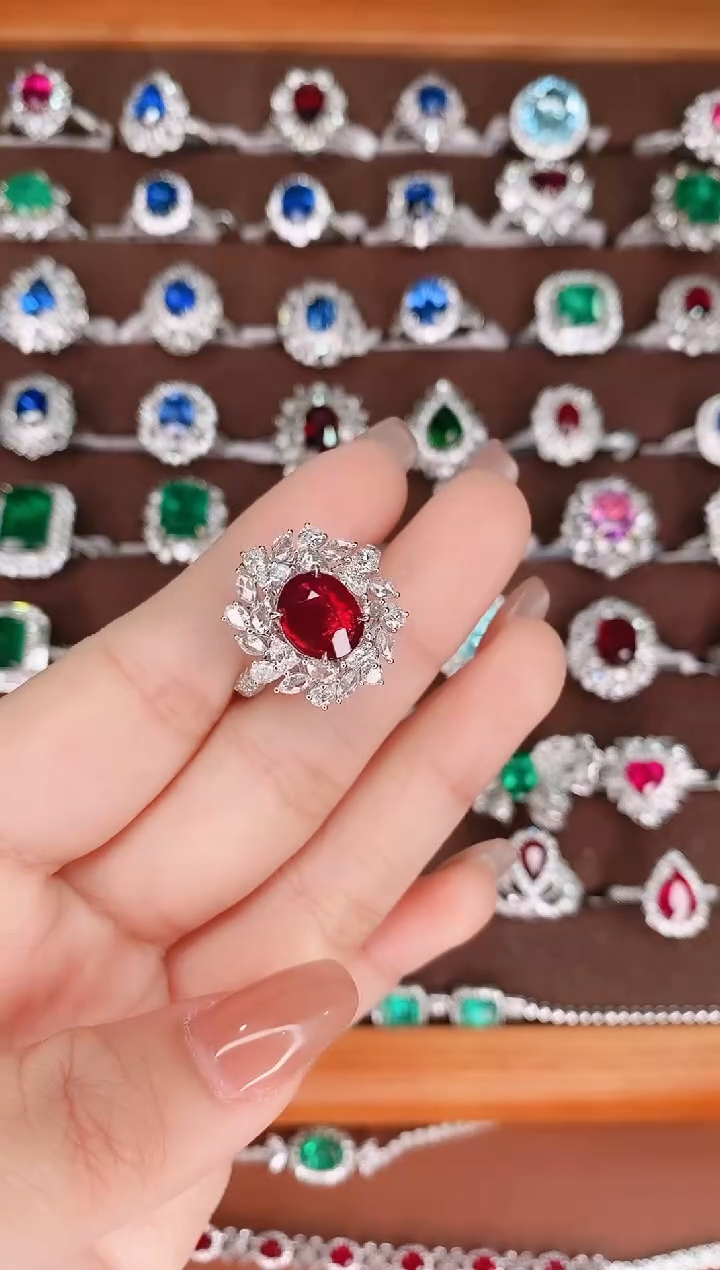 【闪购商品】红宝石18K金戒指18K金镶嵌-2.01ct