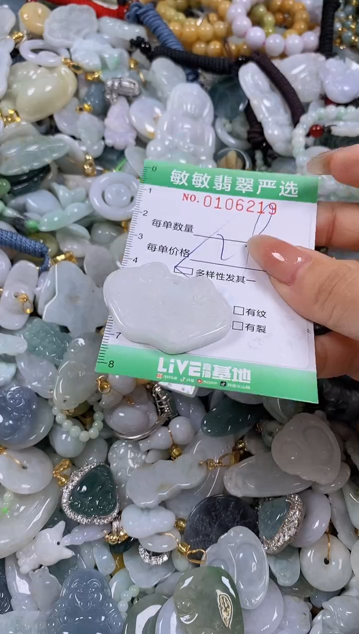 【闪购商品】翡翠颈饰未镶嵌闪购0106219多样性发其一