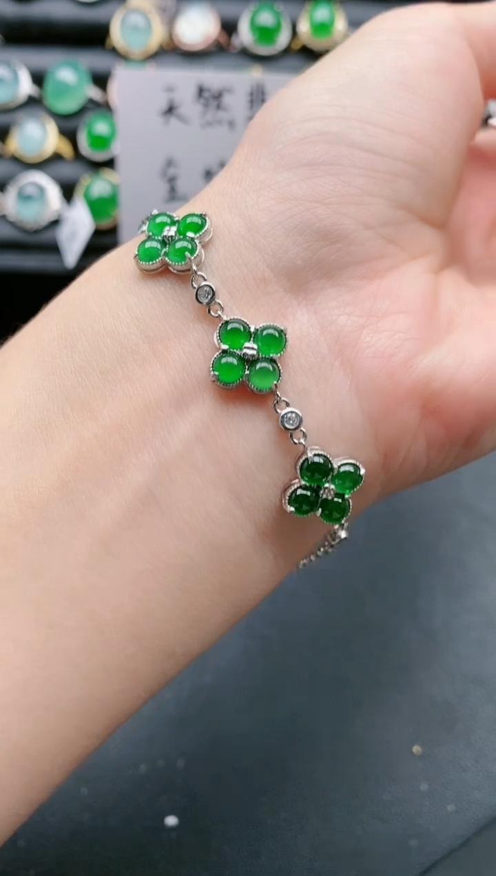 【闪购商品】翡翠戒指银S925镶嵌1111111