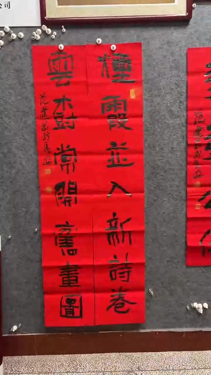 书法范建刚老师作品138*34*2