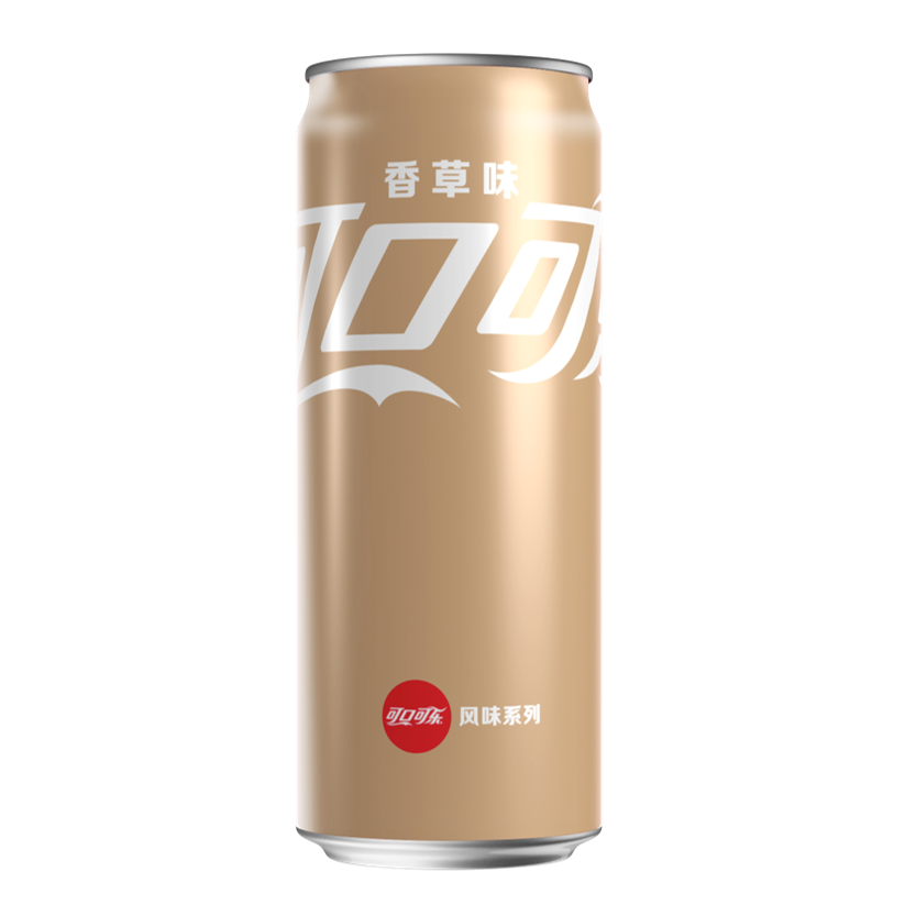 可口可乐香草味330ml*12罐汽水碳酸饮料夏日网红解渴饮品整箱批发