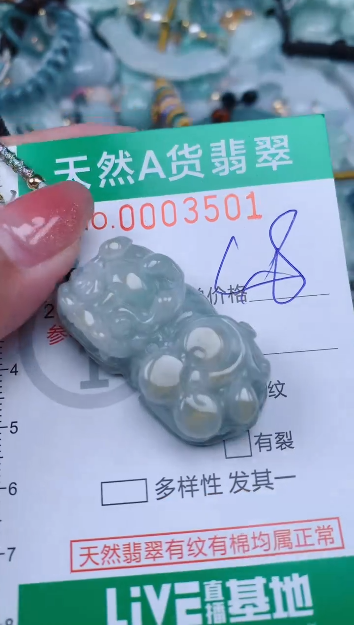 【闪购商品】翡翠颈饰未镶嵌.0003501