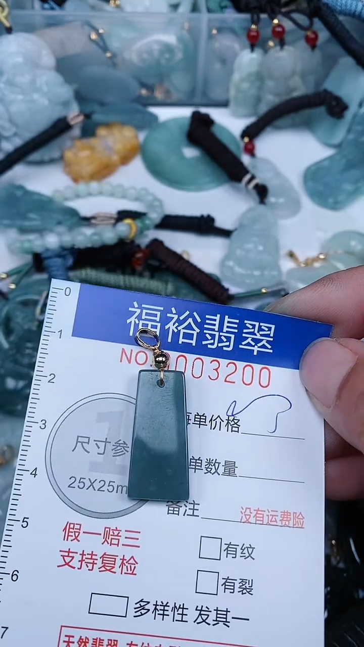 【闪购商品】翡翠颈饰未镶嵌...0003200