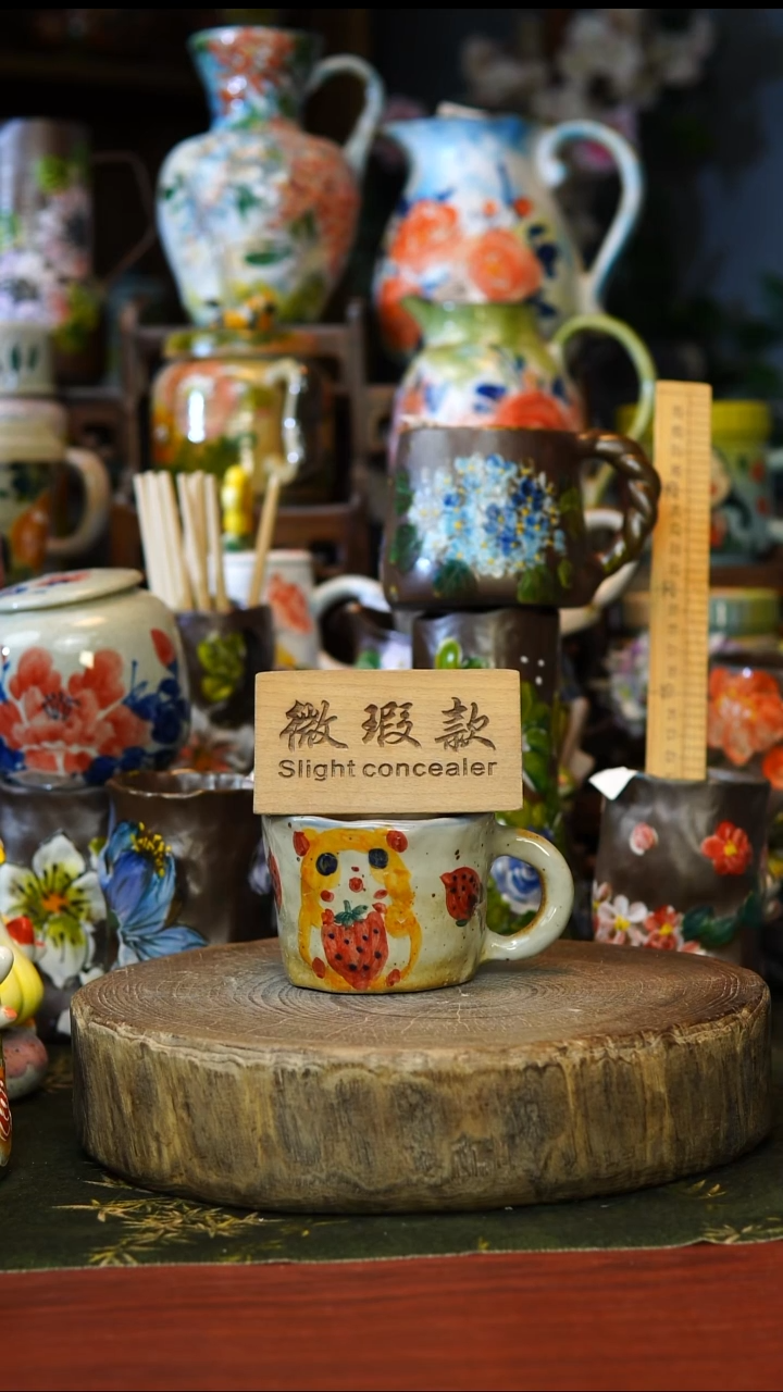 陶瓷118景德镇手工手绘釉下彩