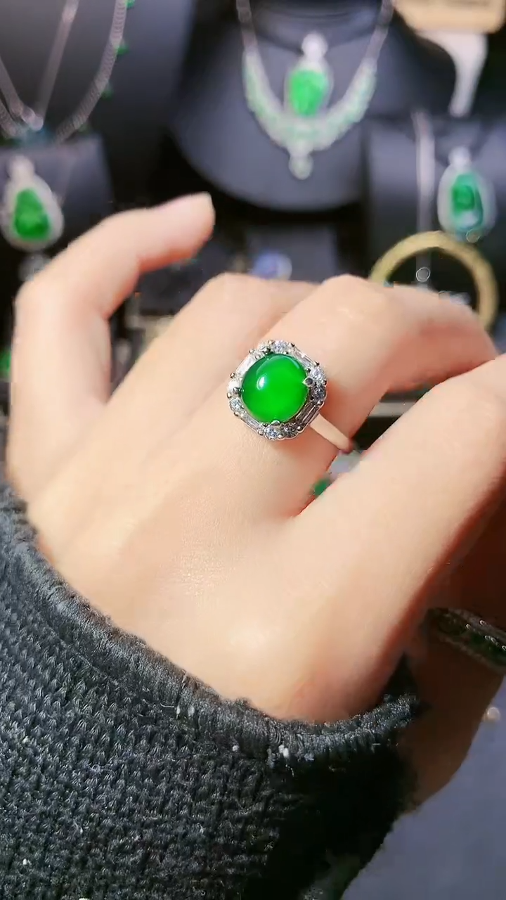 【闪购商品】翡翠戒指未镶嵌戒指