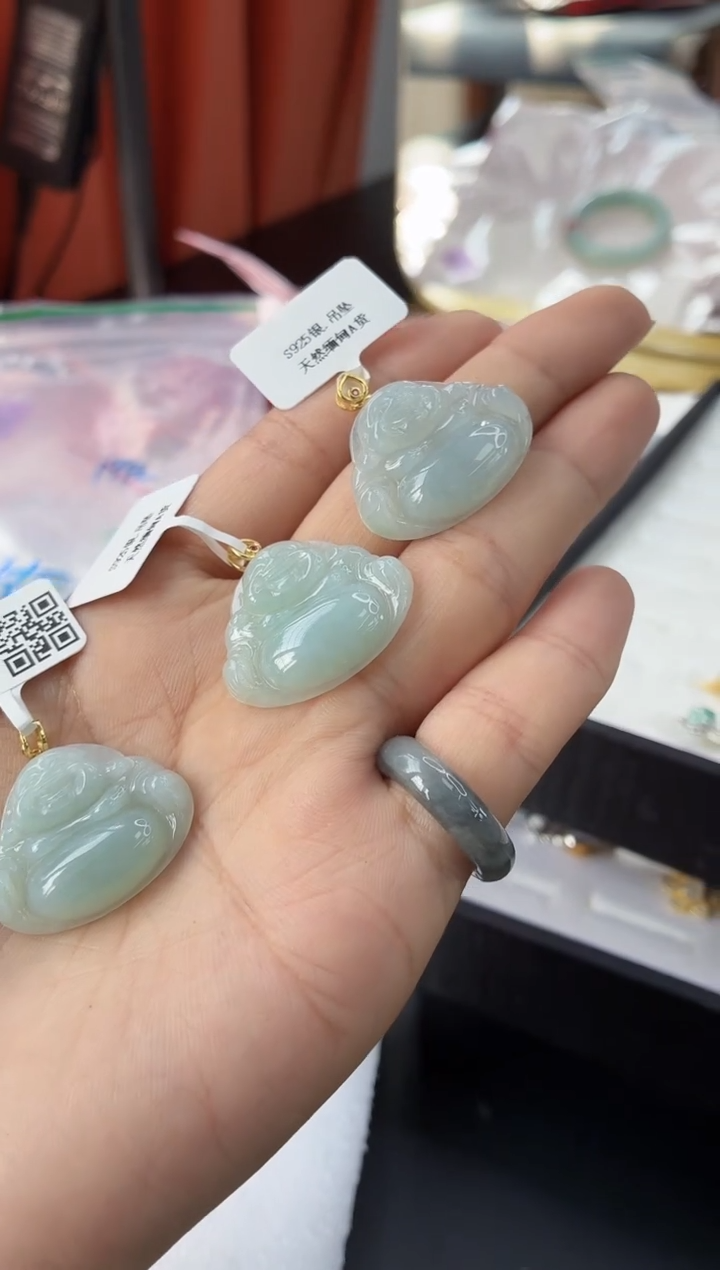 颈饰未镶嵌翡翠多样性发货 