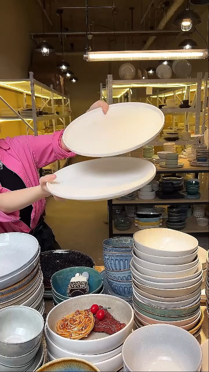 瓷38外贸尾货窑变釉下彩默认微瑕