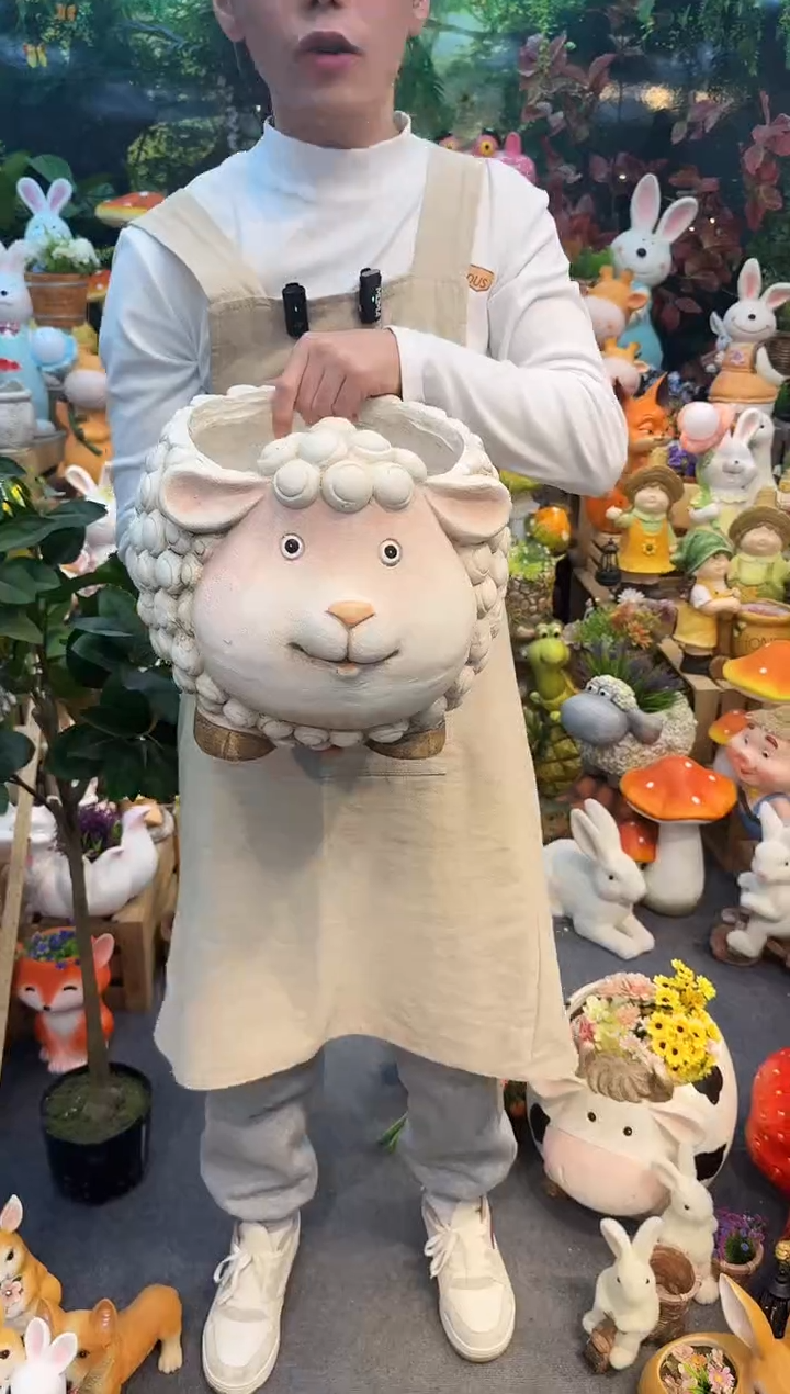 户外花园庭院花盆&00&