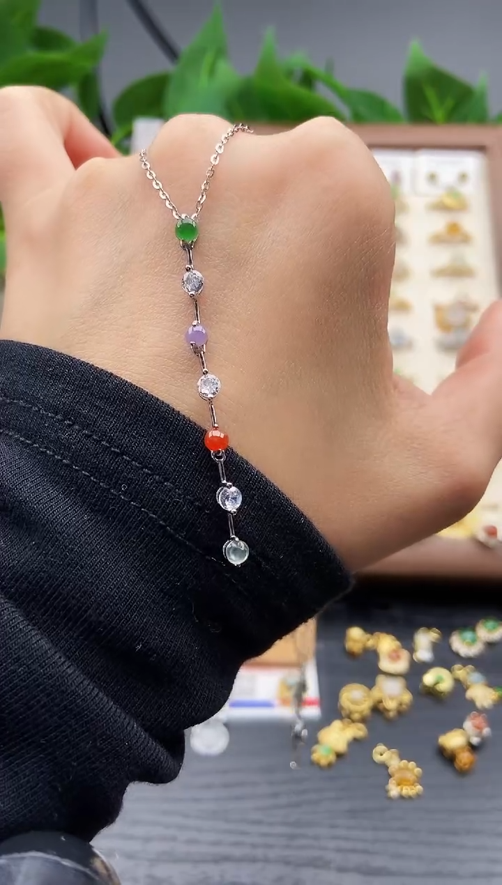 银S925镶嵌戒指翡翠12