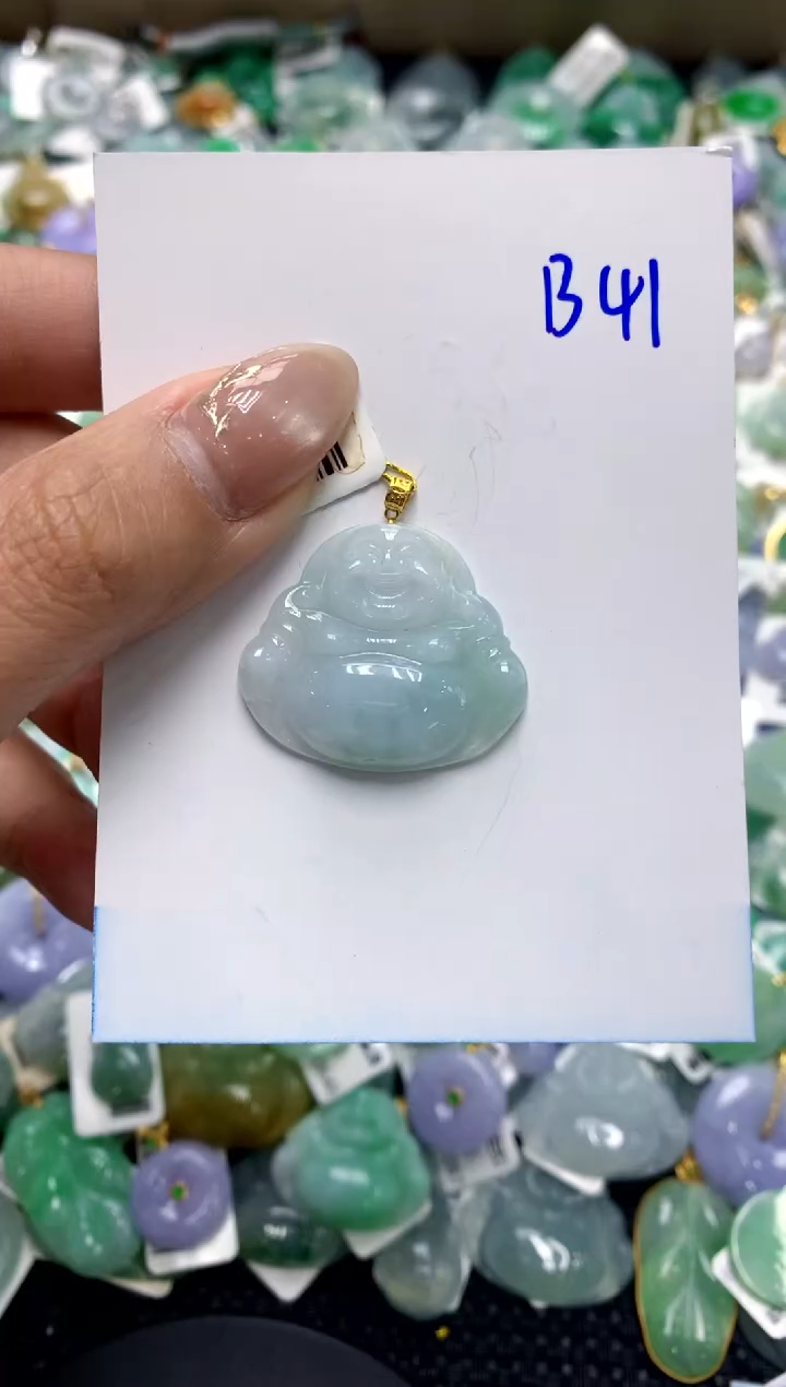 【闪购商品】翡翠颈饰18K金镶嵌1111111111111111