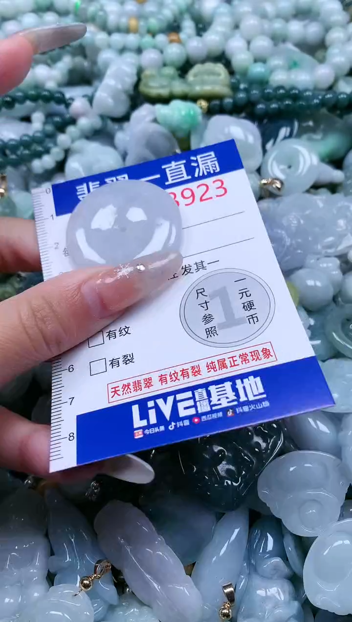 【闪购商品】翡翠吊坠(不含链)未镶嵌3923