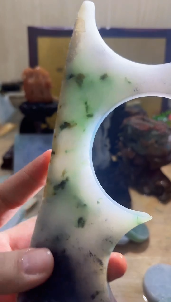 颈饰未镶嵌翡翠A货常星5740