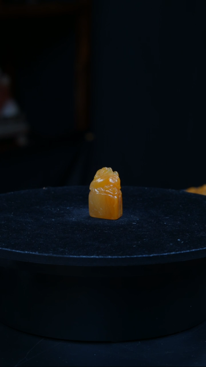 【闪购商品】寿山石印石19克北田螭龙戏珠