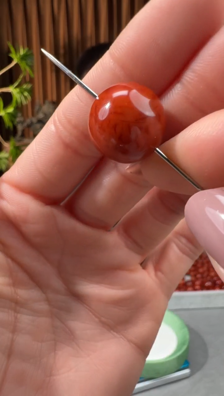 颈饰未镶嵌南红玛瑙28南红哥12.29多样性拍一发一约17mm