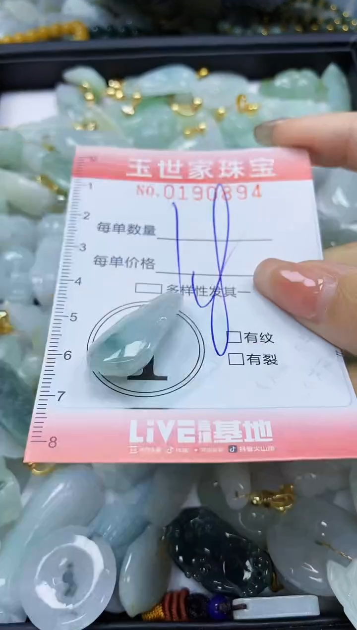 【闪购商品】翡翠颈饰未镶嵌闪购0190894