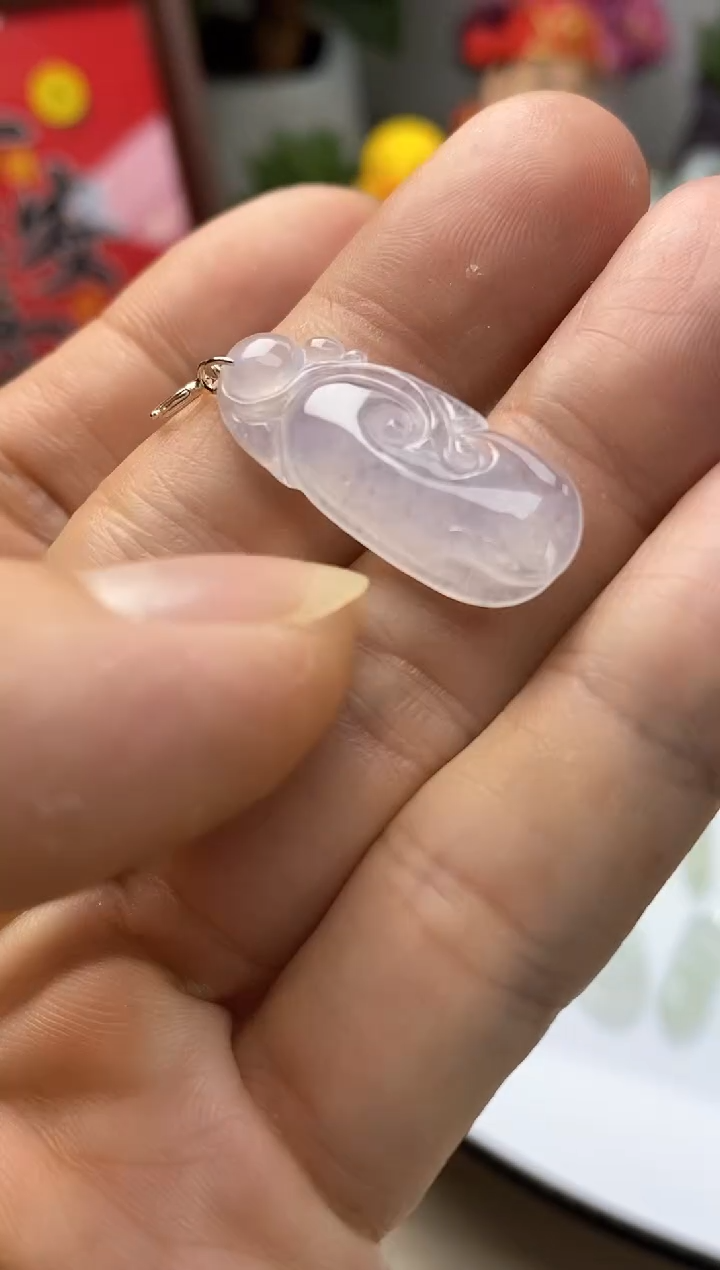 颈饰未镶嵌翡翠落*?35天然缅甸翡翠A货分2单