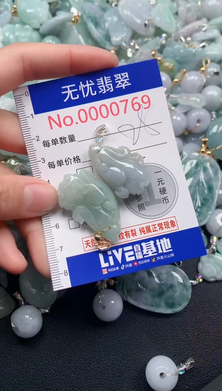 颈饰未镶嵌翡翠769