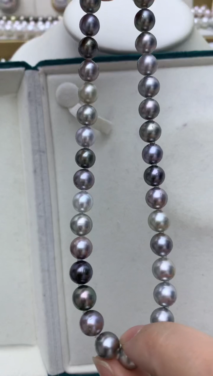 项链未镶嵌海水珍珠w87 