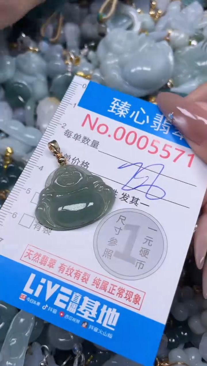 颈饰未镶嵌翡翠5571