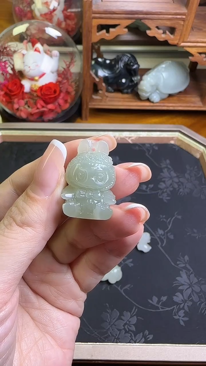 吊坠(不含链)未镶嵌和田玉ZJ1213-2