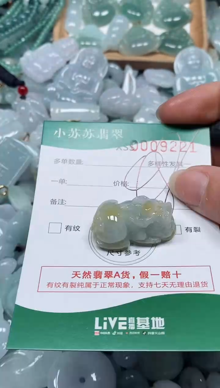 【闪购商品】翡翠颈饰未镶嵌闪购商品0009221