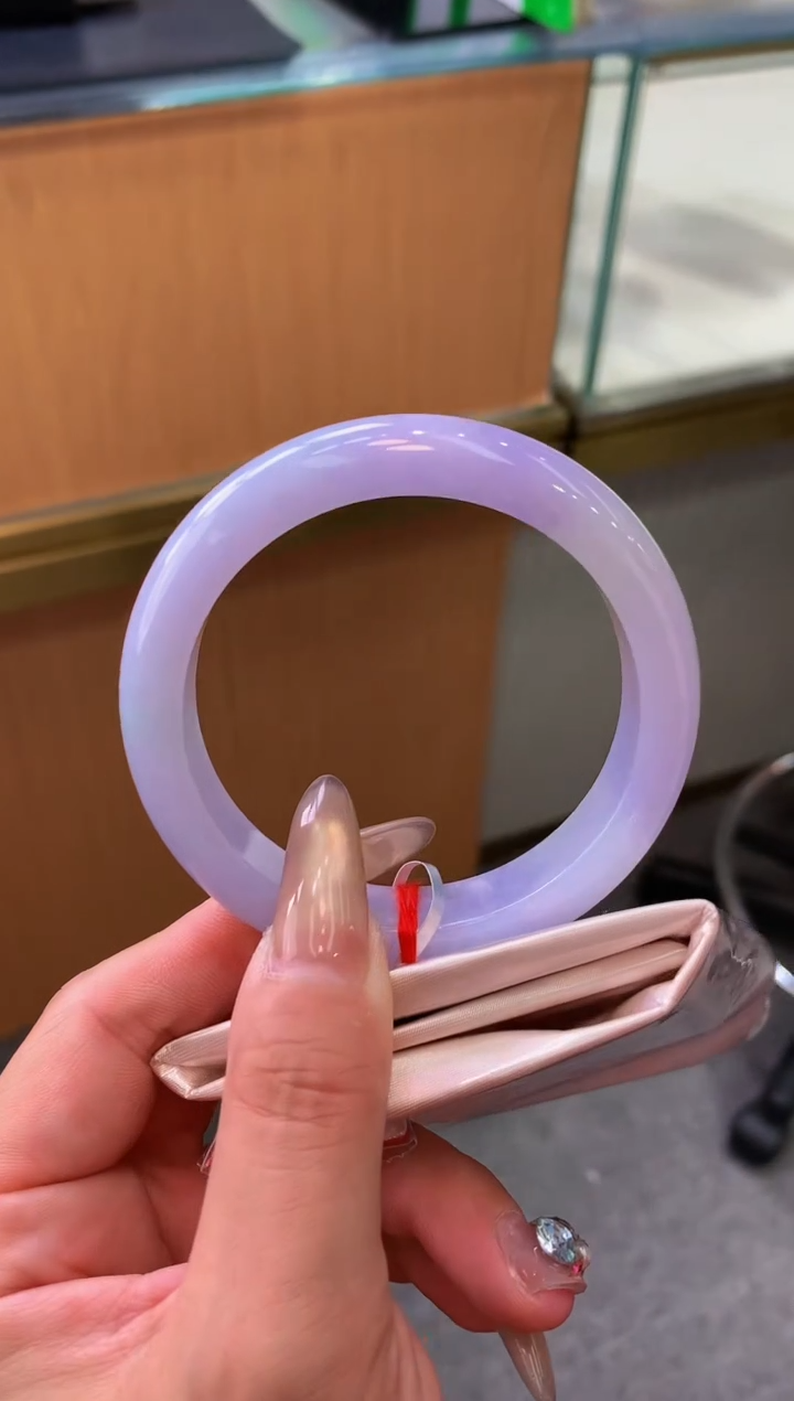 未镶嵌手镯翡翠-F8-正圈56.3