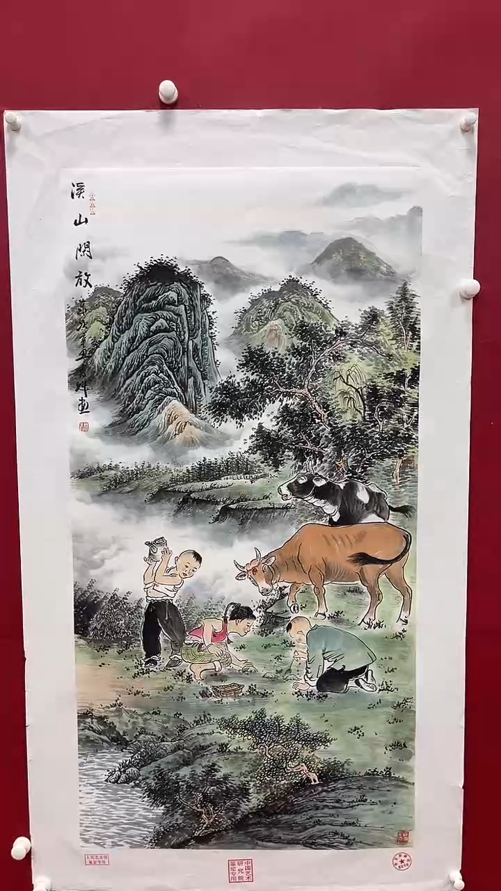 【闪购商品】国画书魁-绘画作品-56