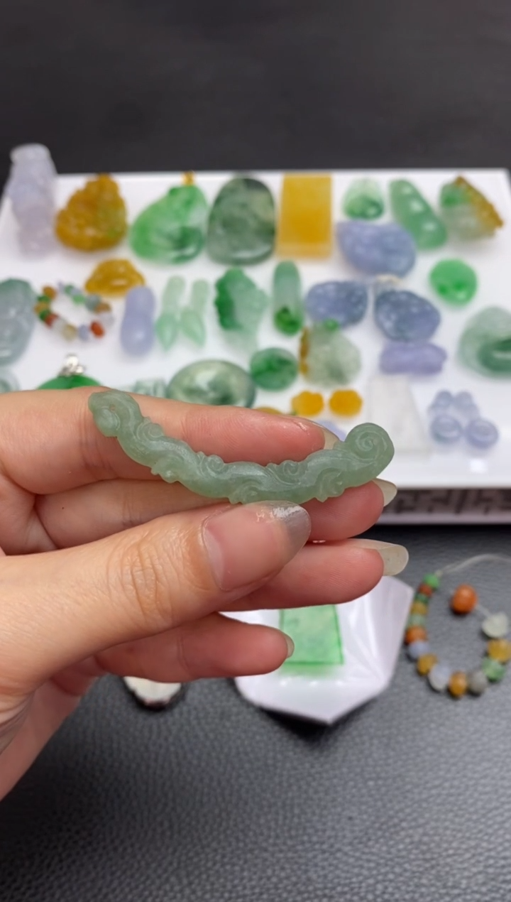 未镶嵌定制翡翠毛货翡翠~