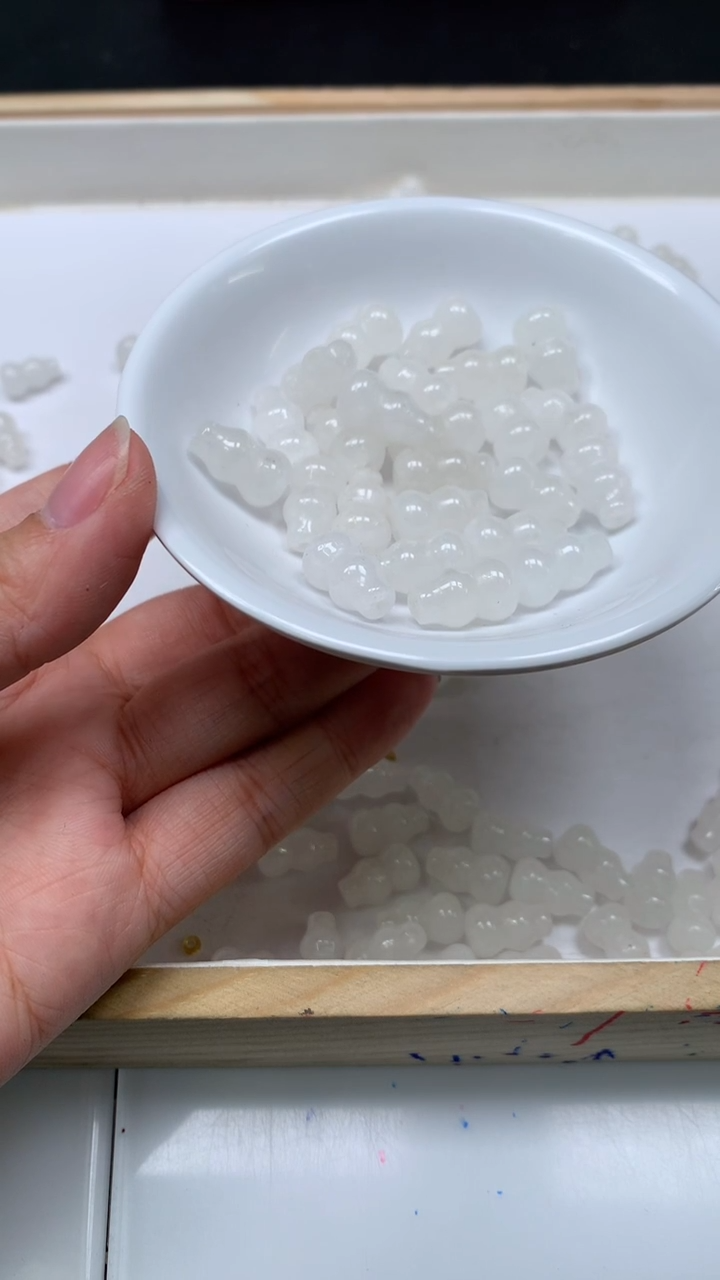 未镶嵌散珠玛瑙/玉髓M718 荔 枝 冻 葫芦8*14mm6个5.8元