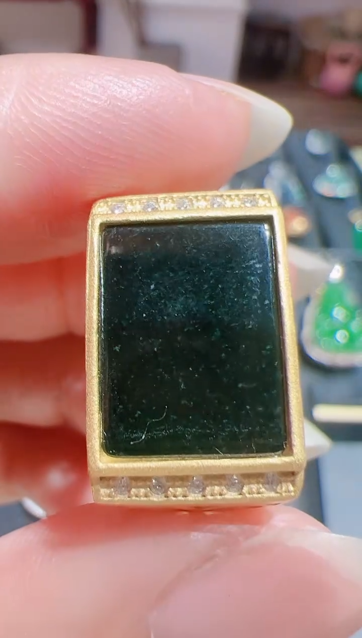 【闪购商品】翡翠戒指合金202521824