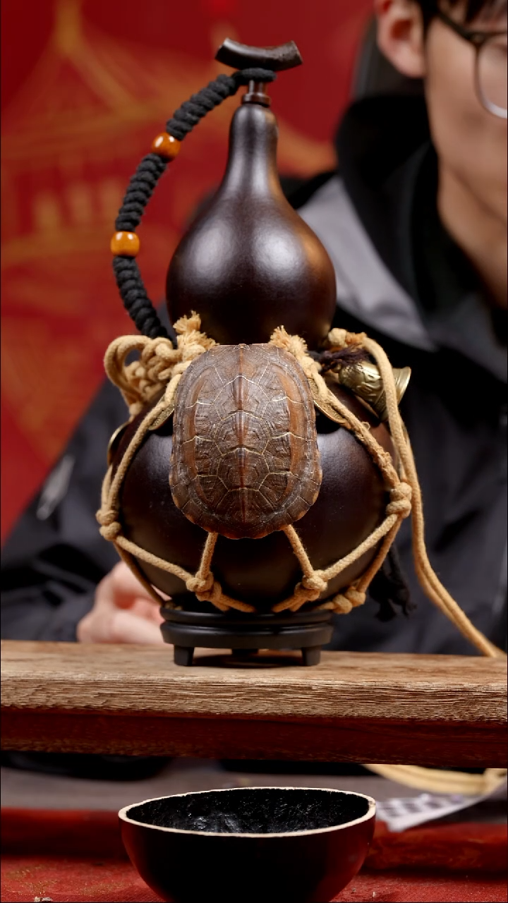 546尾货款大漆精品葫芦800ml