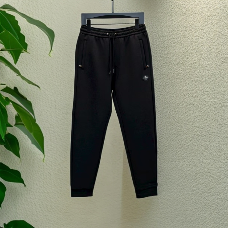 【休闲卫裤7008】男士秋冬轻奢欧货空气棉舒适百搭系带休闲卫裤