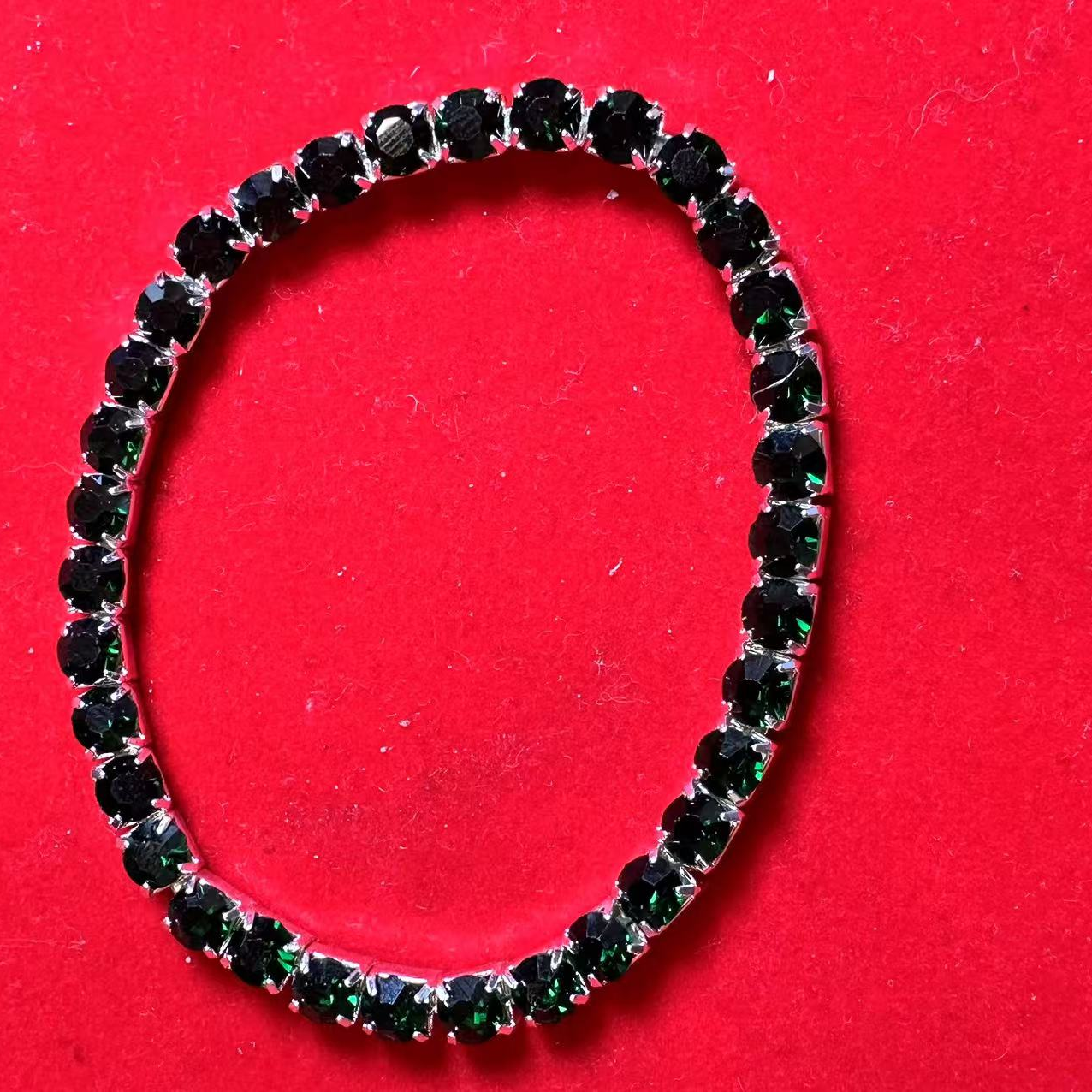 （王总优选）时尚精品祖母绿多样性手串D34