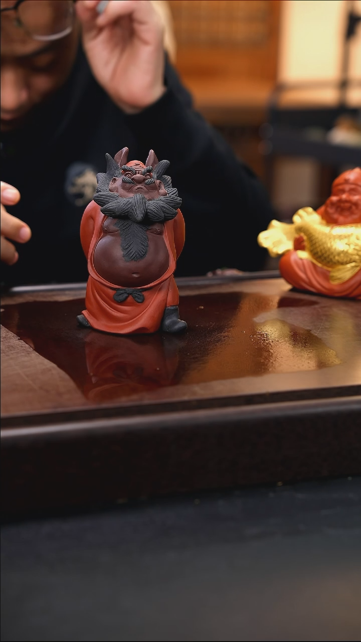 紫砂茶宠紫砂钟馗