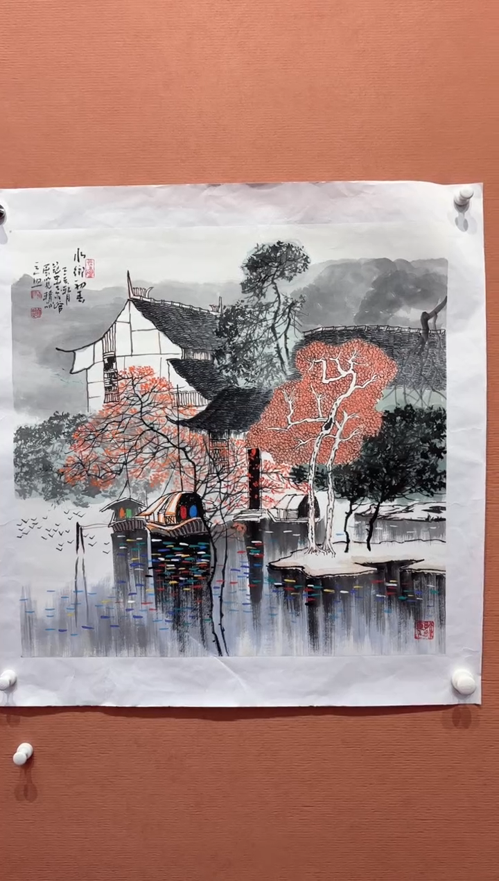 国画师立照老师国画作品