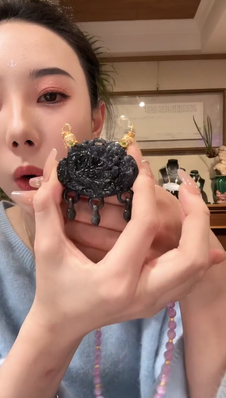 【闪购商品】翡翠颈饰未镶嵌国风