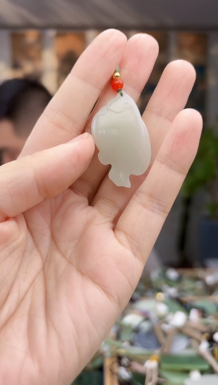 未镶嵌和田玉挂件拍一发一