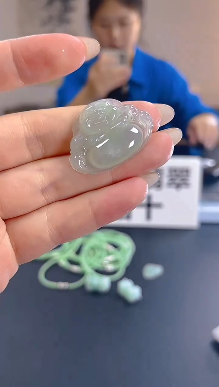 颈饰未镶嵌翡翠纯天然缅甸翡翠A货