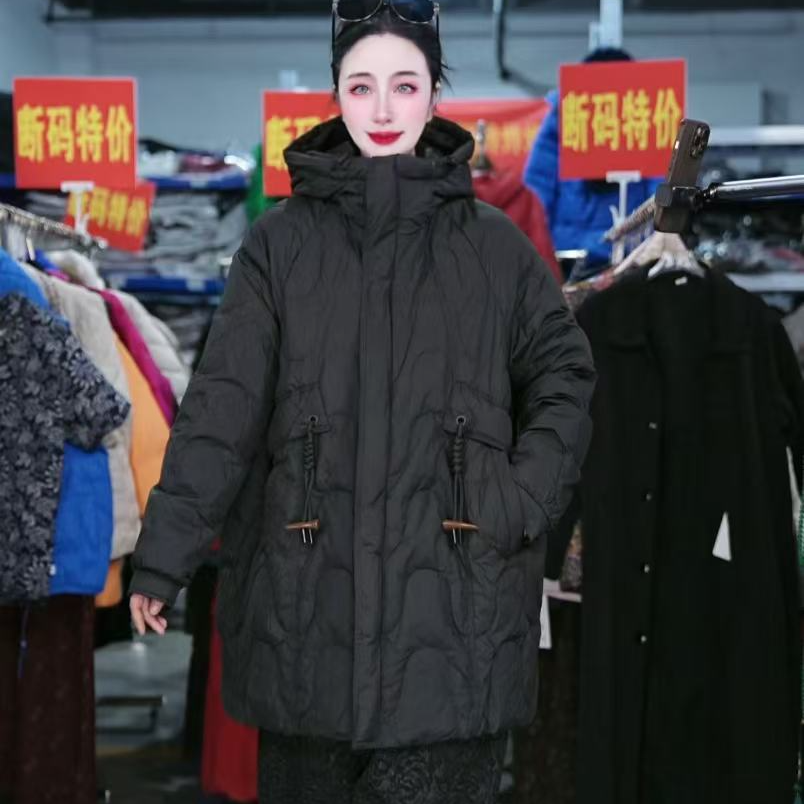 【羽绒】冬季百搭时尚潮流休闲气质显瘦轻奢女款羽绒服2325