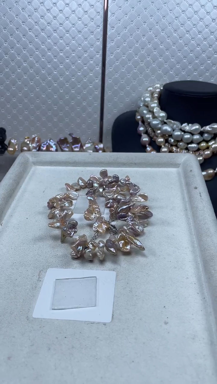 未镶嵌项链淡水珍珠【纯恬珍珠】