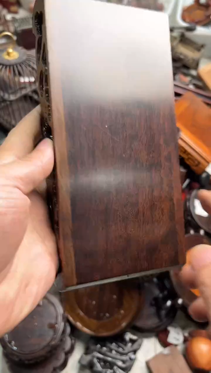 木66黑檀木大号书卷