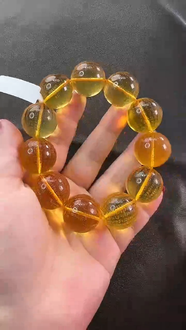 【闪购商品】琥珀手链未镶嵌手串