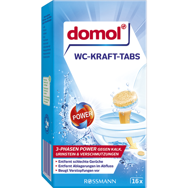 DOMOL官方旗舰店发货l除臭泡泡液多效马桶洁厕灵多效合一泡腾片 