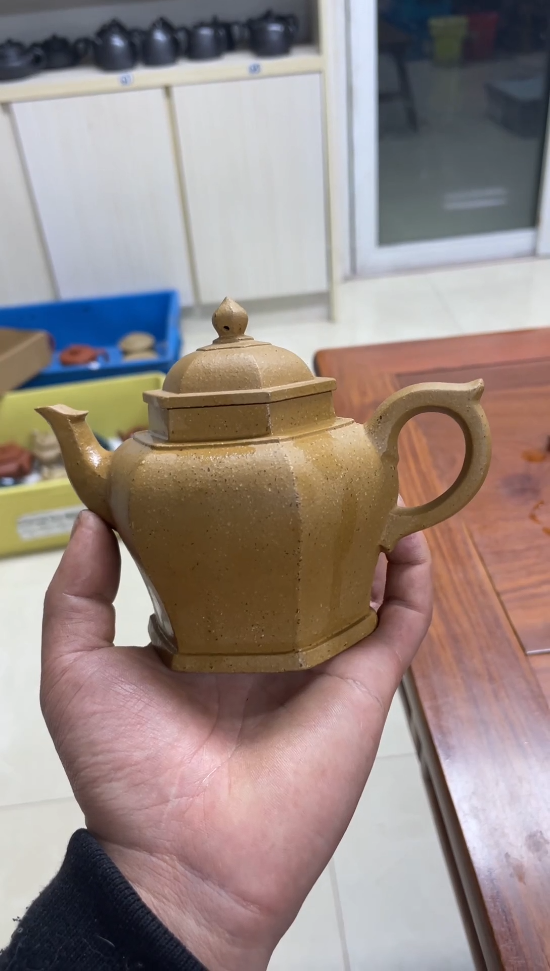 茶壶紫砂大*大凤鸣六方