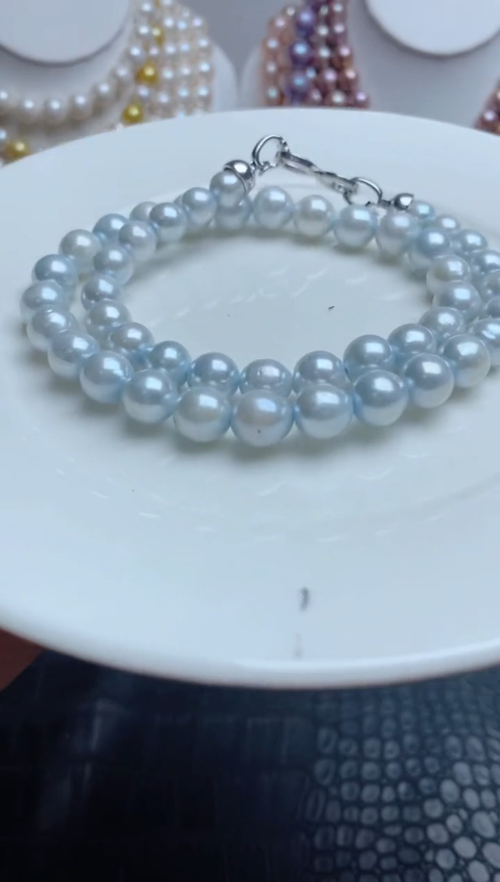 淡水珍珠未镶嵌颈饰2149