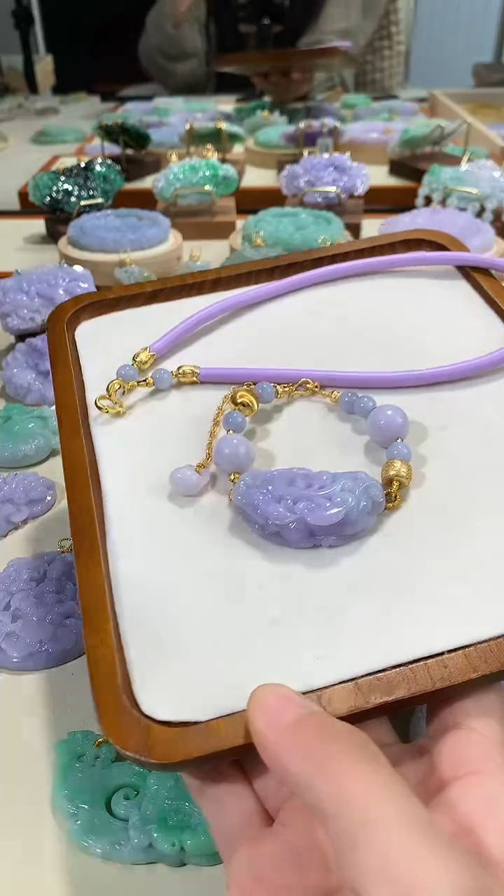 颈饰未镶嵌翡翠翡翠吊坠