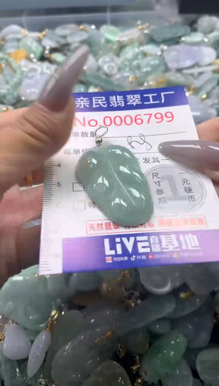 颈饰未镶嵌翡翠6799