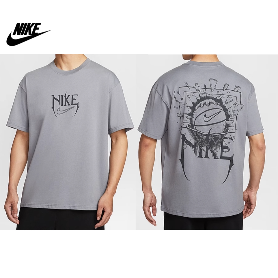 【滔搏联动】NIKE/耐克男女25春夏高阶灰银色大标短袖HJ3432-065