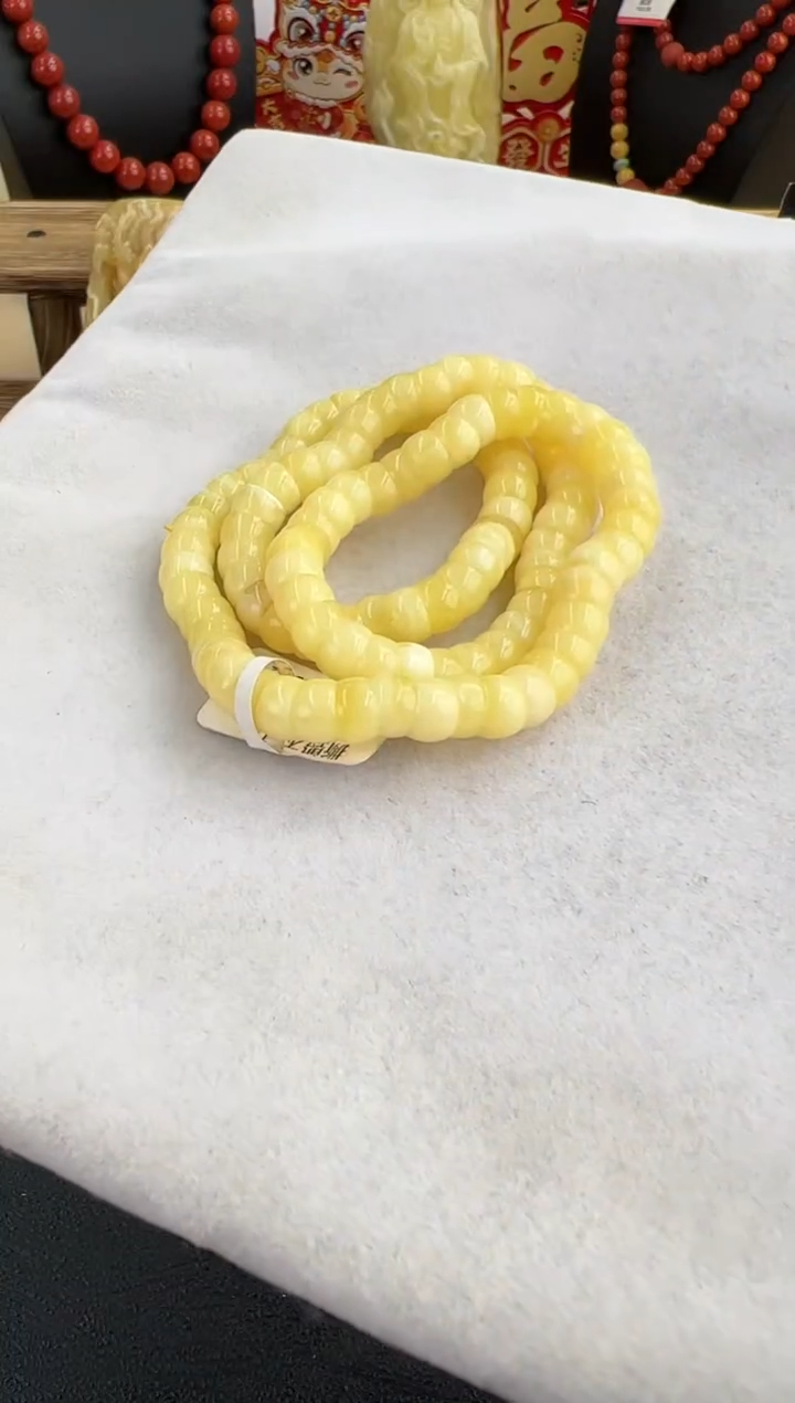 【闪购商品】琥珀裸石未镶嵌10129146-大肠