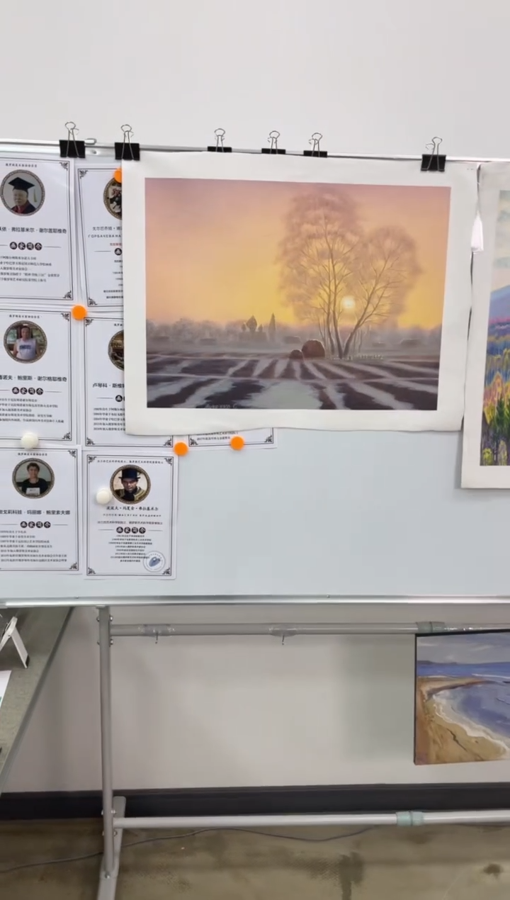 俄美协画家原创油画50*65